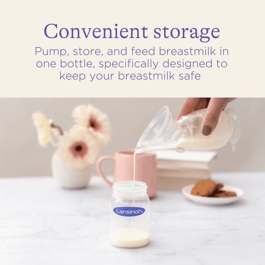 Breastmilk Storage Breast Pump Bottles, 4 Count