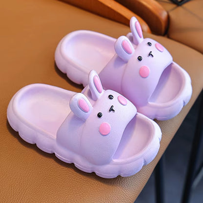 Unisex Sandals Children'S Slippers Boys Girls Cartoon Non-Slip Soft Soles for Small Children Indoor Bathroom Shoes