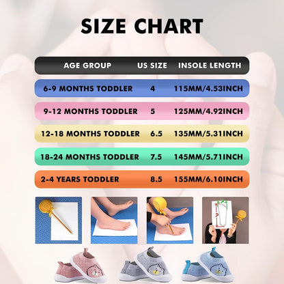 Baby Toddler First Walking Non-Skid Shoes Infant Boys Girls Soft Sole Fashion Breathable Knitted Mesh Socks Shoes Slip-On Slippers