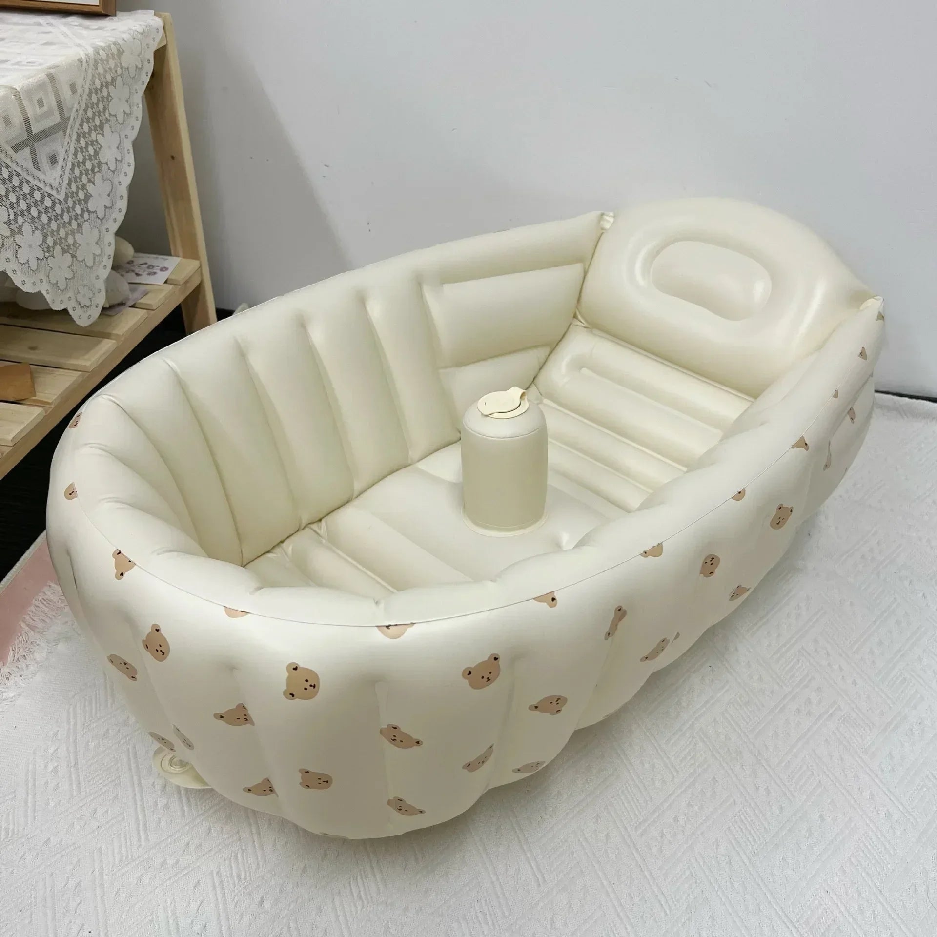 Children'S Inflatable Bathtub Indoor Children'S Pool Home Bath Tub Inflatable Baby Bath Baby Products Baby Bath Tub