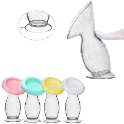 Breastfeeding Baby Feeding Manual Breast Pump Partner Breast Collector Automatic Correction Breast Milk Silicone Pumps BPA Free