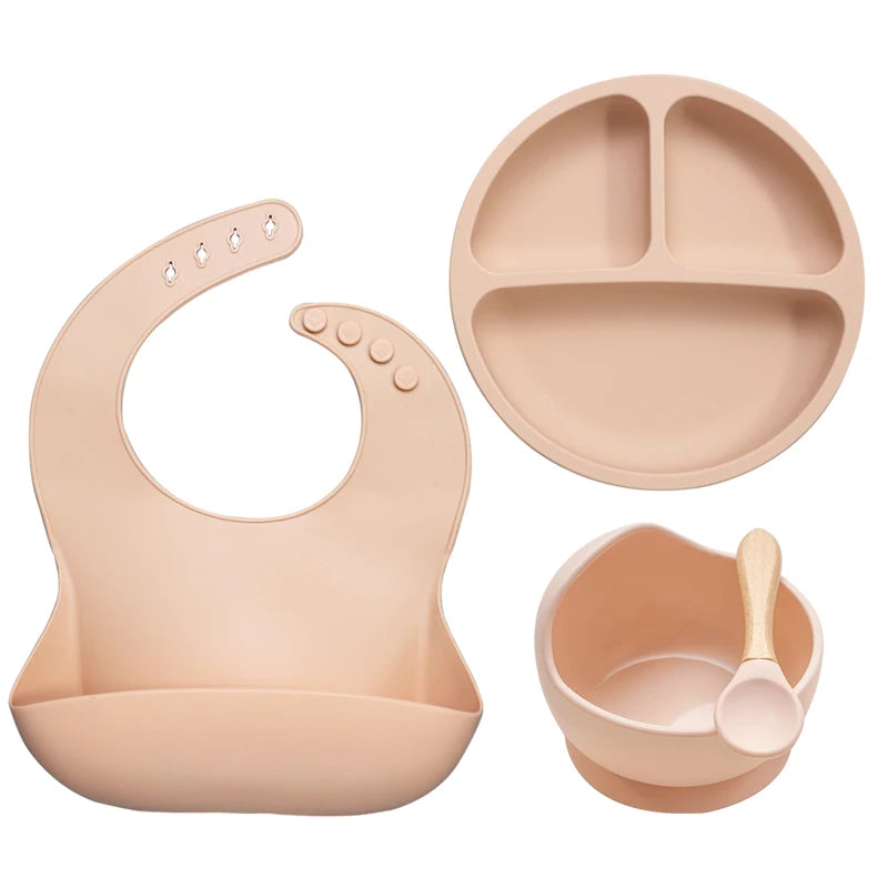 New Born Baby Products Edible Anti-Overflow Nursing Preschool Investment Silicone Cup with Straw