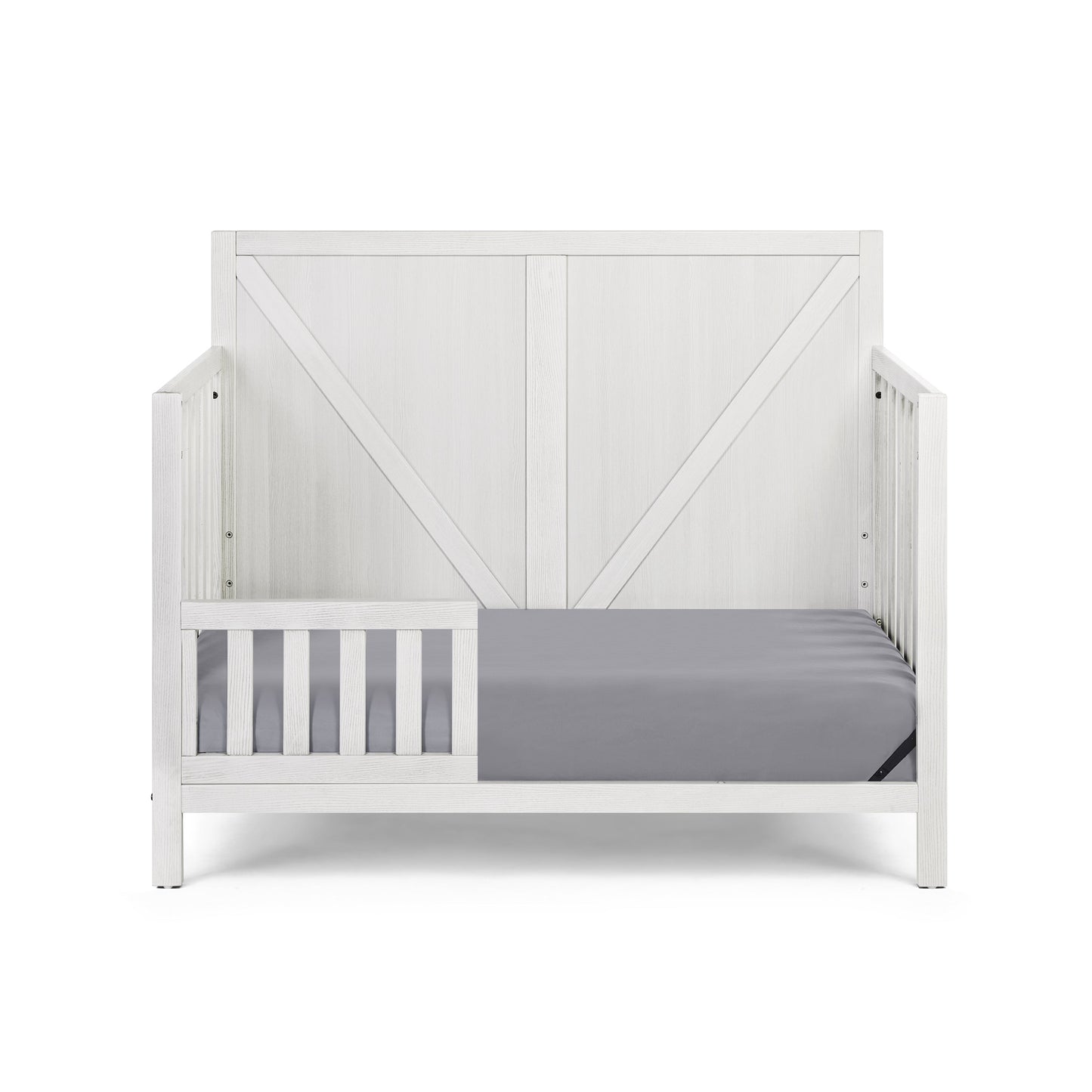 Barnside 4-In-1 Convertible Crib in Washed Gray