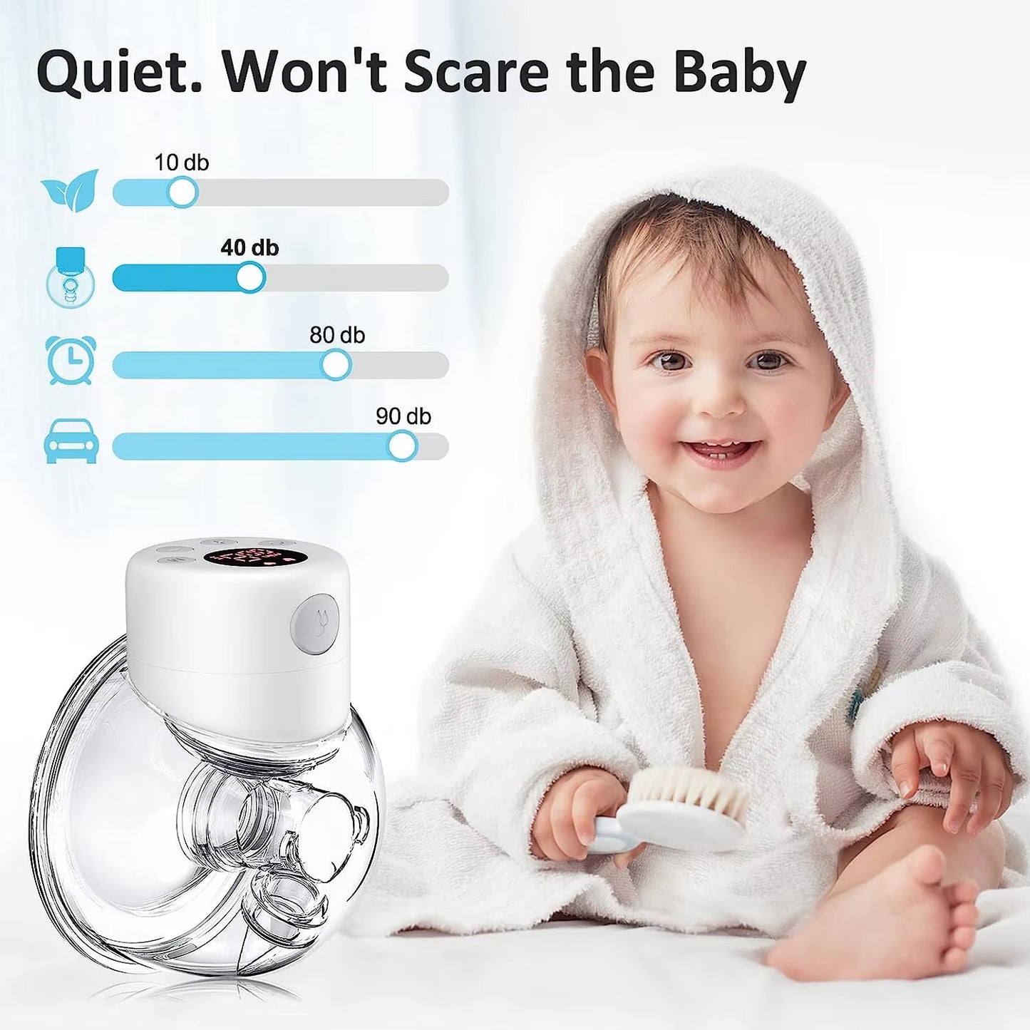 S12 Hands Free Electric Breast Pumps Mother Milk Extractor Portable Breast Pump Wearable Wireless Breastpump