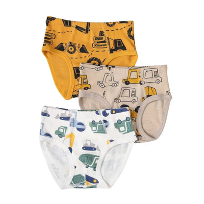 2-10 Years Summer Cotton Dinosaur Boys Brief Underwear Kids Underpanties for 2 3 4 6 8 10 Years Old Boys Clothes OBU232003