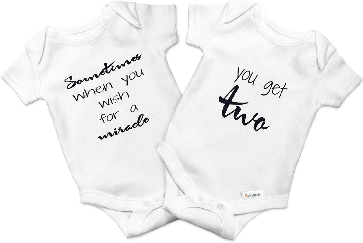 100% Cotton Unisex Rompers - Cozy and Adorable Matching Outfits for Newborn Identical Twins