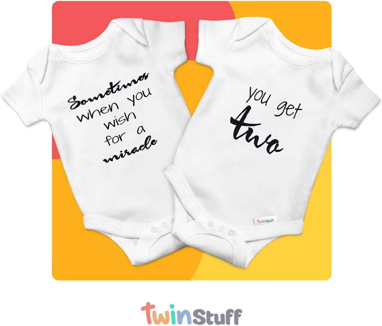 100% Cotton Unisex Rompers - Cozy and Adorable Matching Outfits for Newborn Identical Twins