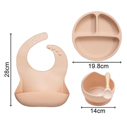 New Born Baby Products Edible Anti-Overflow Nursing Preschool Investment Silicone Cup with Straw