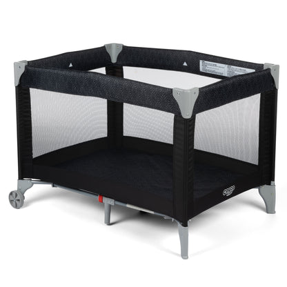 ™ Baby Playpen Funsport Portable Baby Play Yard, Noir Dot