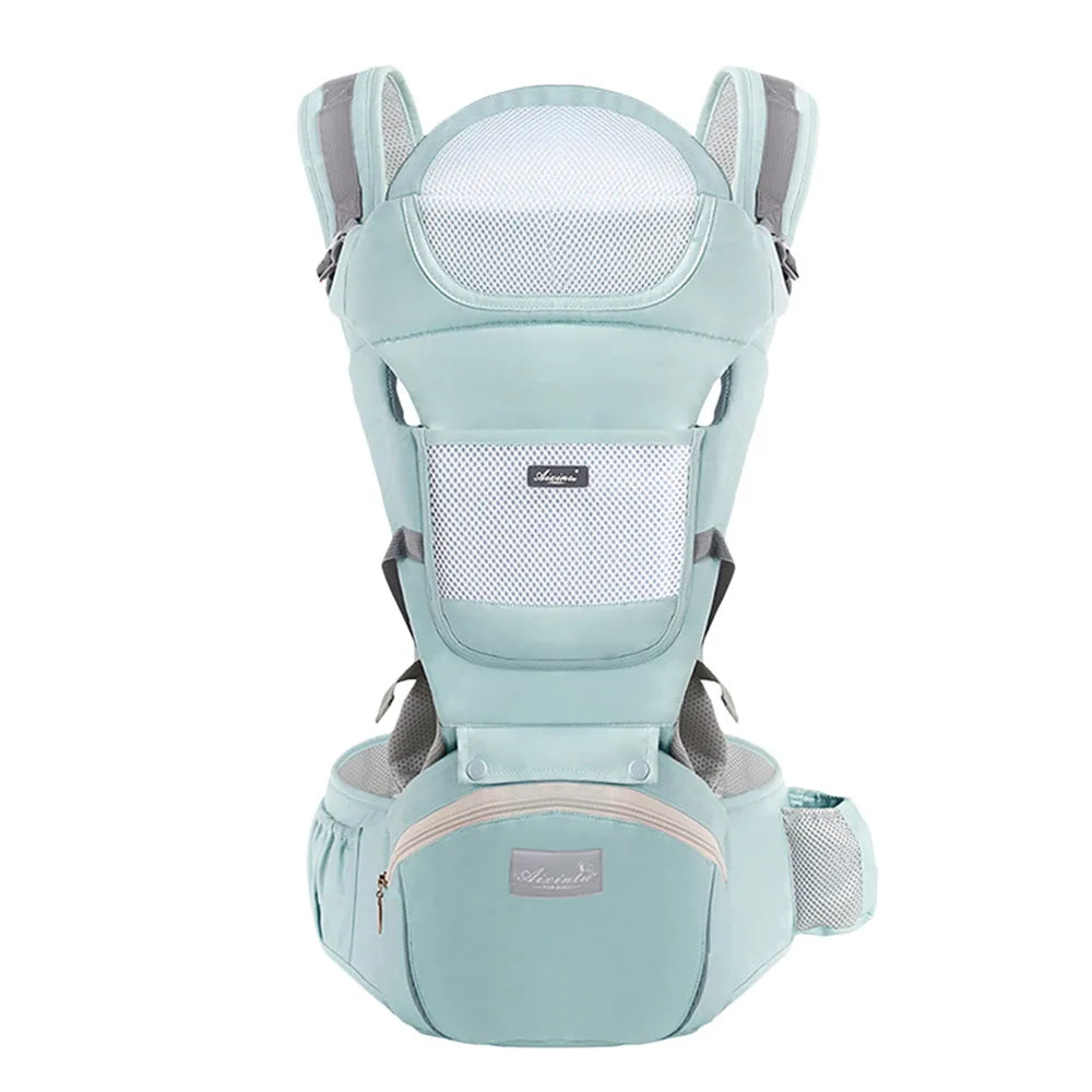 Ergonomic Newborn Baby Carrier Waist Stool Backpack Shoulder Swaddle Sling Wrap Infant 0 to 36 Months Carrier Stool Baby Hipseat