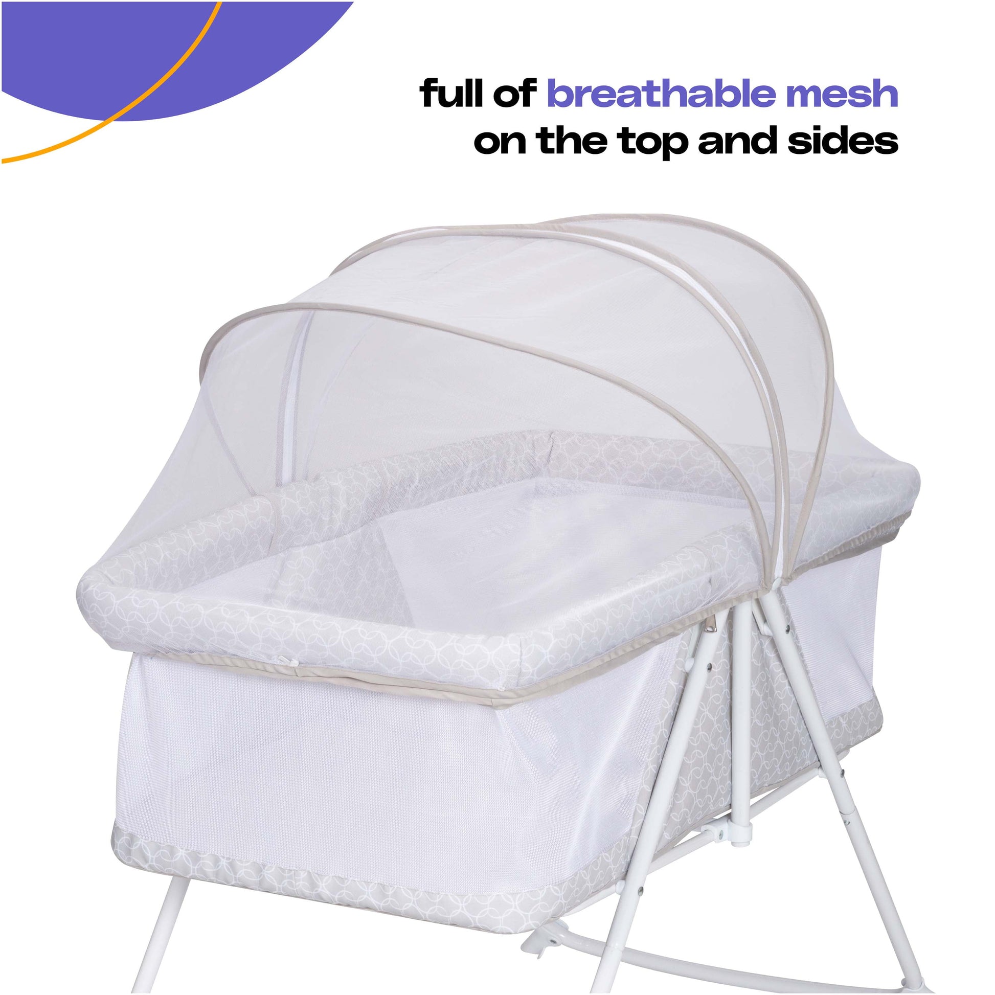 Sleep Spot Baby Bassinet, Malva, Infant