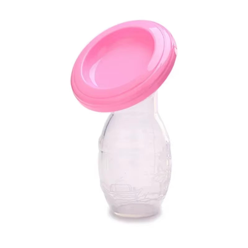 Breastfeeding Baby Feeding Manual Breast Pump Partner Breast Collector Automatic Correction Breast Milk Silicone Pumps BPA Free