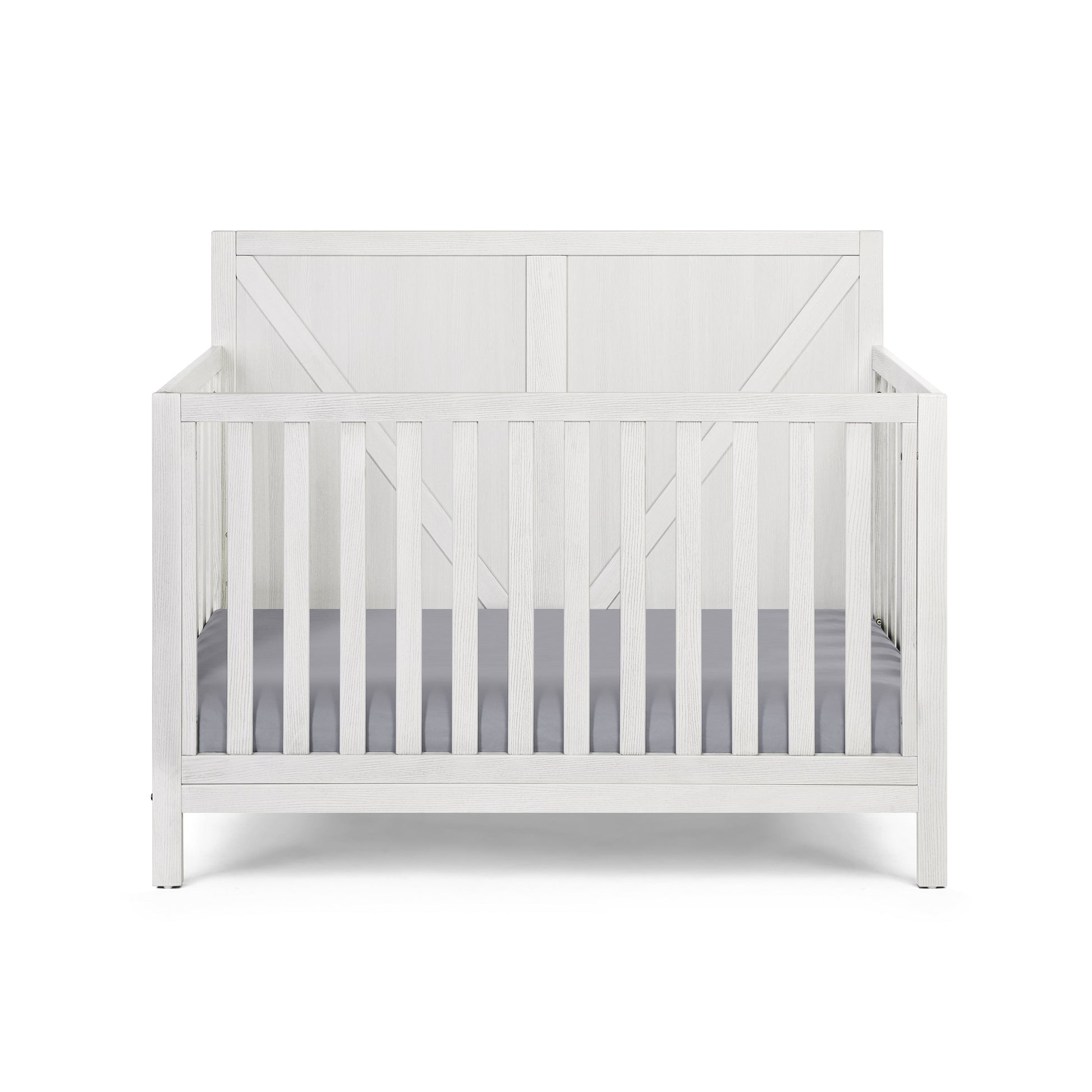 Barnside 4-In-1 Convertible Crib in Washed Gray