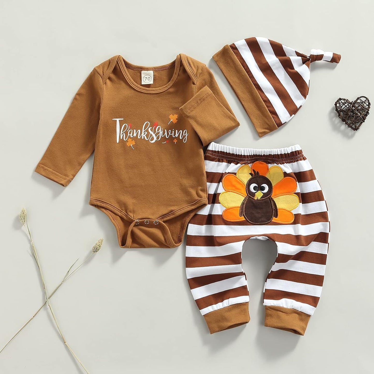 Halloween Clothes Toddler Baby Boy Crewneck Sweatshirts with Elastic Long Pants 2Pcs Fall Winter Outfits