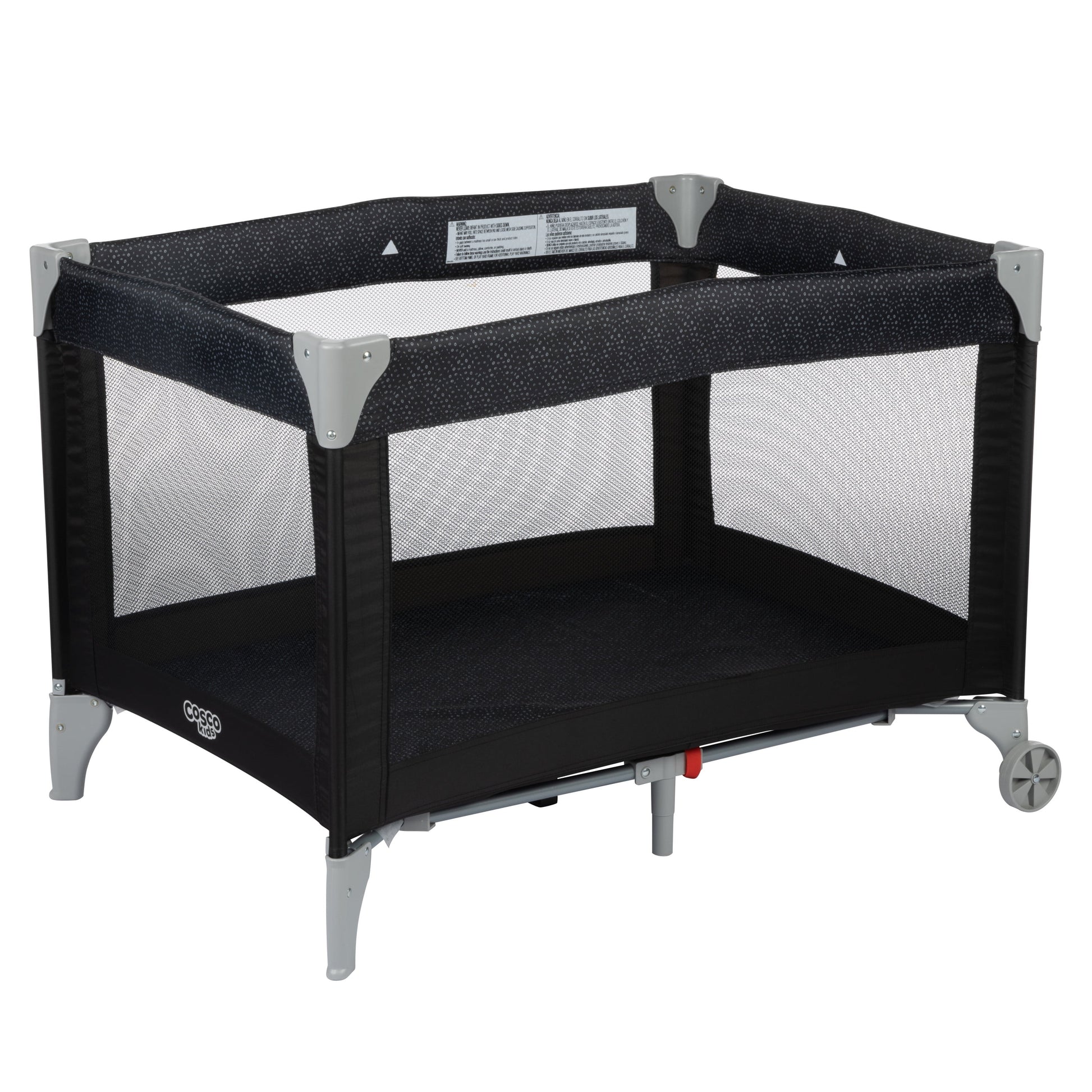 ™ Baby Playpen Funsport Portable Baby Play Yard, Noir Dot