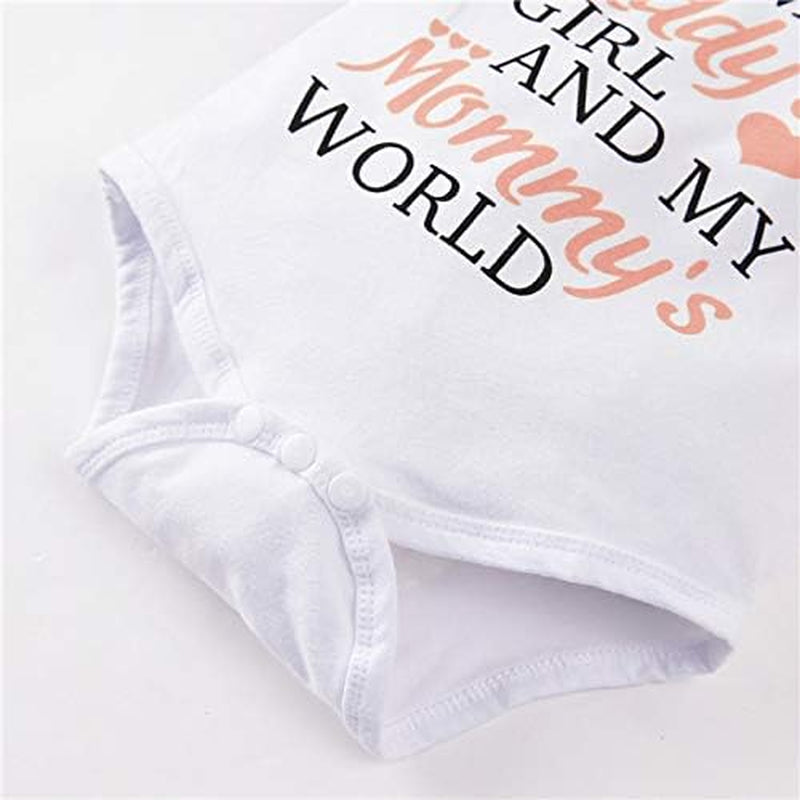 Newborn Infant Baby Girl Clothes Fall Winter Outfits Infant Romper Pants Cute Baby Girls Clothes