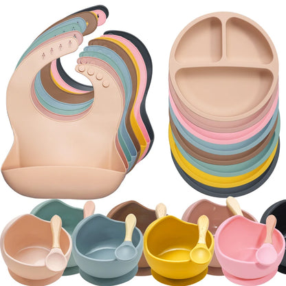 New Born Baby Products Edible Anti-Overflow Nursing Preschool Investment Silicone Cup with Straw