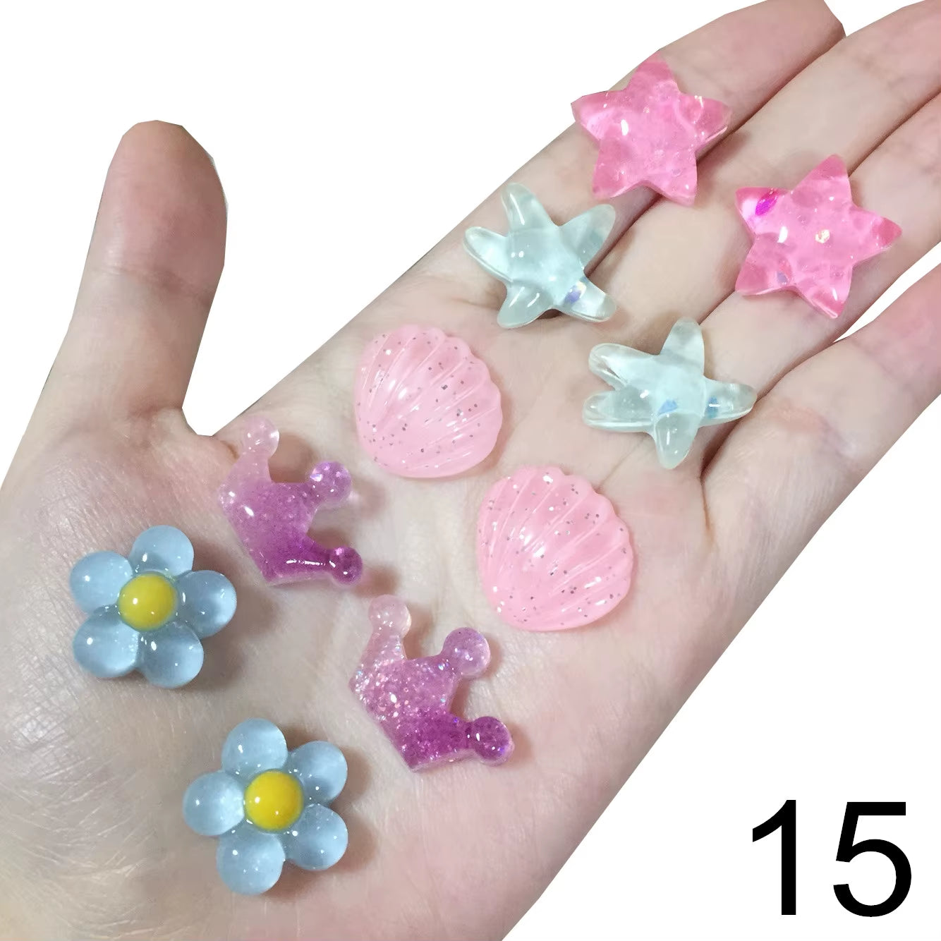 10Pcs/Lot Mixed Styles Lot Lovely Dessert Children Jewelry Baby Girl Earrings Kids Ear Clip on Pierced Alloy Painless Earrings