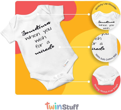 100% Cotton Unisex Rompers - Cozy and Adorable Matching Outfits for Newborn Identical Twins