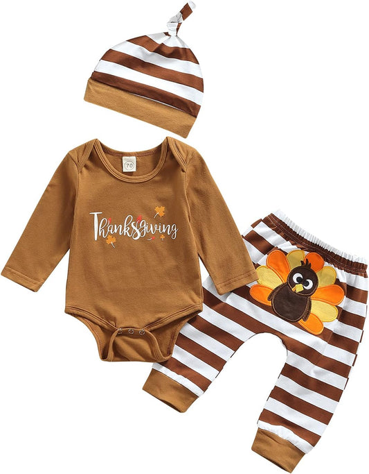 Halloween Clothes Toddler Baby Boy Crewneck Sweatshirts with Elastic Long Pants 2Pcs Fall Winter Outfits