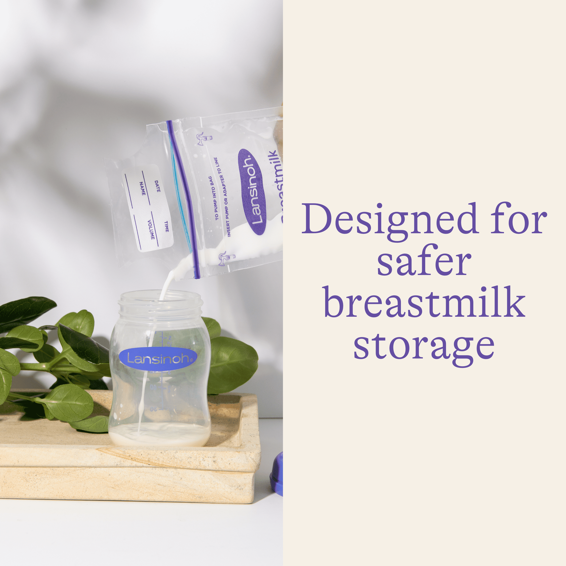 Breastmilk Storage Breast Pump Bottles, 4 Count