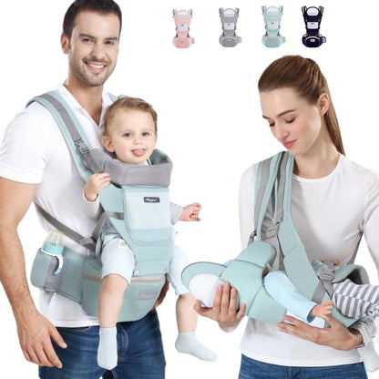 Ergonomic Newborn Baby Carrier Waist Stool Backpack Shoulder Swaddle Sling Wrap Infant 0 to 36 Months Carrier Stool Baby Hipseat