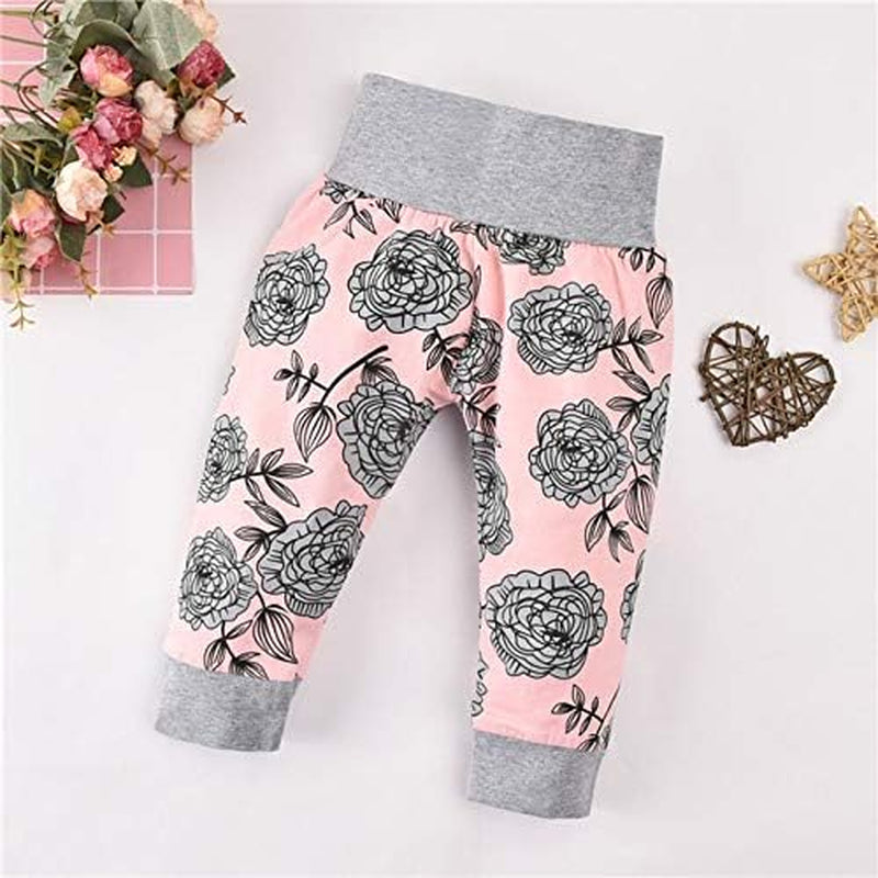 Newborn Infant Baby Girl Clothes Fall Winter Outfits Infant Romper Pants Cute Baby Girls Clothes