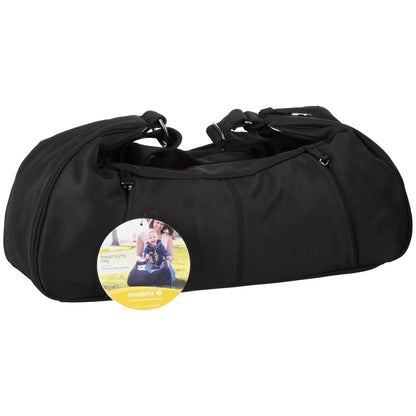 Breast Pump Tote Bag, Zip Top, Black, Water Resistant, 68052, 1 Each